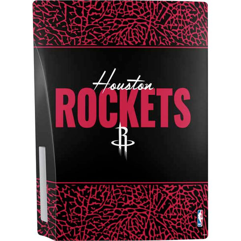NBA Houston Rockets Elephant Print PS5 Console Skin