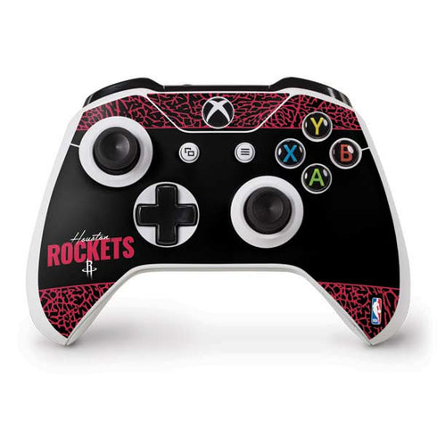 NBA Houston Rockets Elephant Print Xbox One S Controller Skin