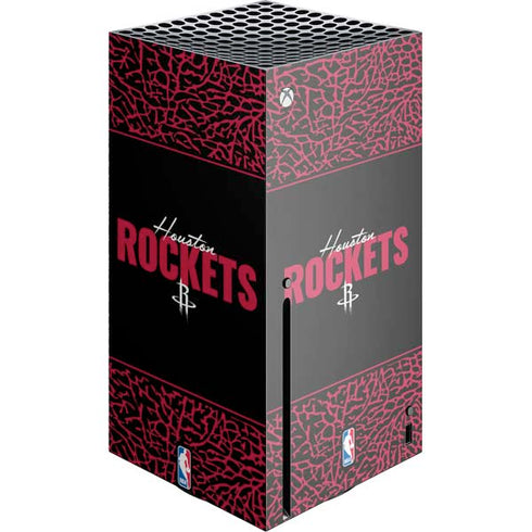 NBA Houston Rockets Elephant Print Xbox Series X Console Skin