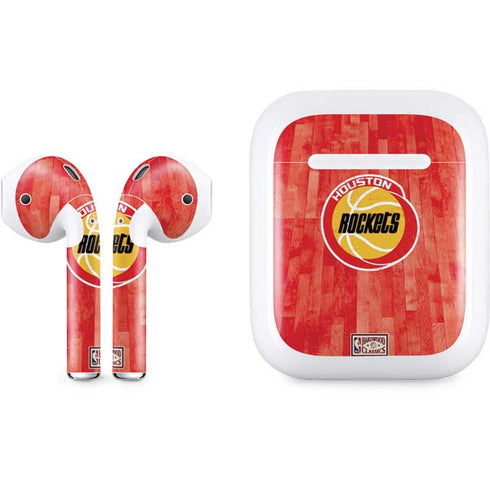 NBA Houston Rockets Hardwood Classics Apple AirPods Skin