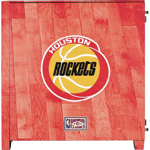 NBA Houston Rockets Hardwood Classics Corsair 4000D Tempered Glass Mid-Tower ATX Case Skin