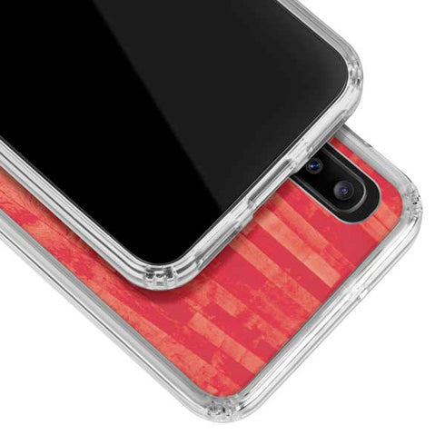 NBA Houston Rockets Hardwood Classics Galaxy A30 Clear Case