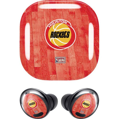 NBA Houston Rockets Hardwood Classics Galaxy Buds Pro Skin
