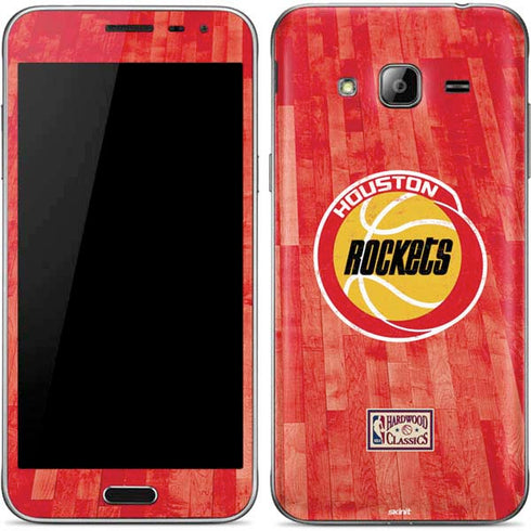 NBA Houston Rockets Hardwood Classics Galaxy J3 Skin
