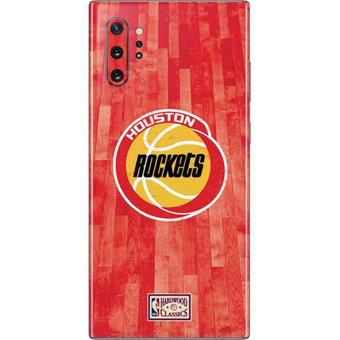 NBA Houston Rockets Hardwood Classics Galaxy Note 10 Plus Skin