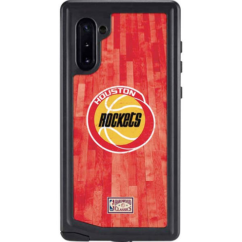 NBA Houston Rockets Hardwood Classics Galaxy Note 10 Waterproof Case