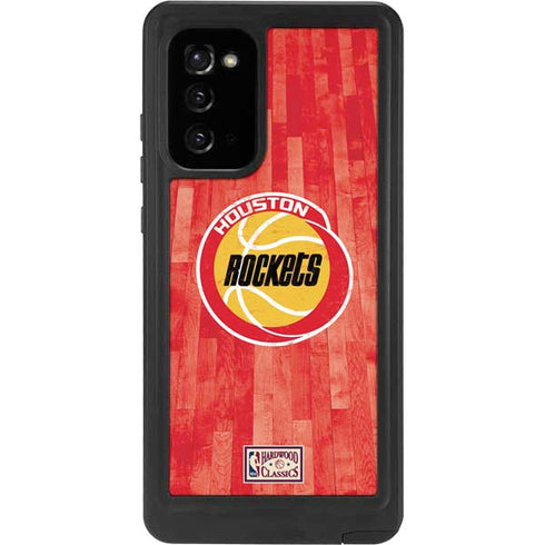 NBA Houston Rockets Hardwood Classics Galaxy Note20 5G Waterproof Case