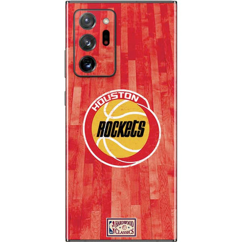 NBA Houston Rockets Hardwood Classics Galaxy Note20 Ultra 5G Skin