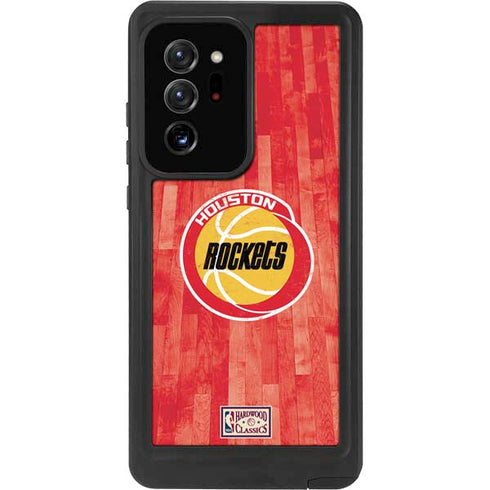 NBA Houston Rockets Hardwood Classics Galaxy Note20 Ultra 5G Waterproof Case
