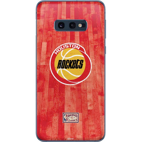 NBA Houston Rockets Hardwood Classics Galaxy S10e Skin