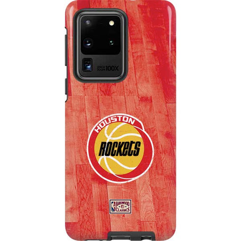 NBA Houston Rockets Hardwood Classics Galaxy S20 Ultra 5G Pro Case