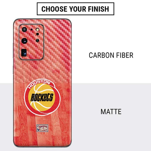 NBA Houston Rockets Hardwood Classics Galaxy S20 Ultra 5G Skin