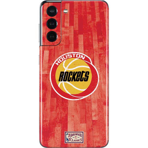 NBA Houston Rockets Hardwood Classics Galaxy S21 5G Skin