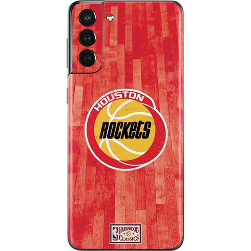 NBA Houston Rockets Hardwood Classics Galaxy S21 Plus 5G Skin