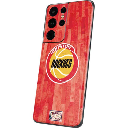 NBA Houston Rockets Hardwood Classics Galaxy S21 Ultra 5G Skin