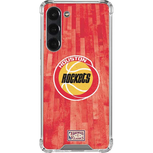 NBA Houston Rockets Hardwood Classics Galaxy S23 Plus Clear Case