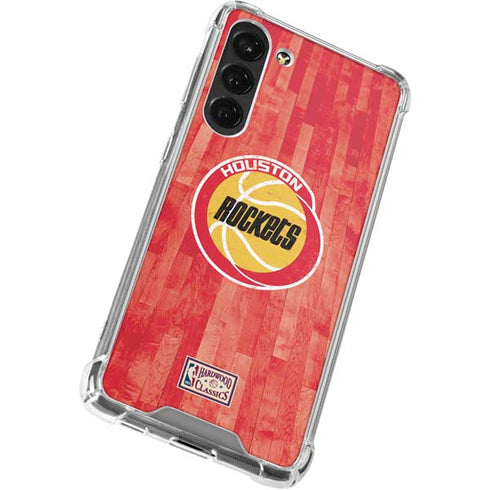 NBA Houston Rockets Hardwood Classics Galaxy S23 Plus Clear Case