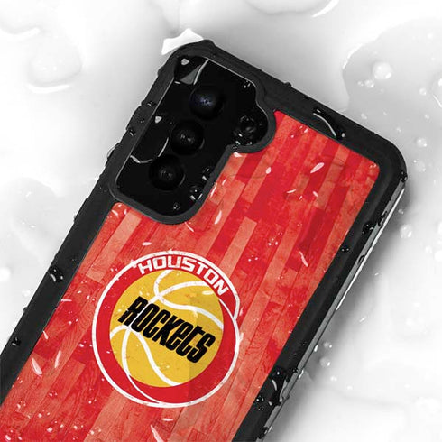 NBA Houston Rockets Hardwood Classics Galaxy S23 Waterproof Case
