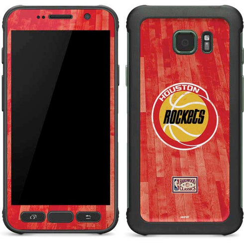 NBA Houston Rockets Hardwood Classics Galaxy S7 Active Skin