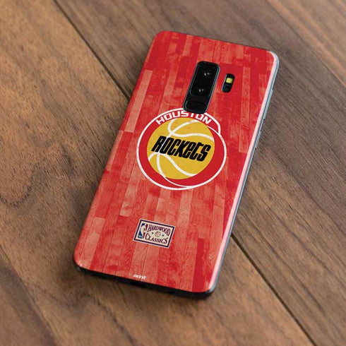 NBA Houston Rockets Hardwood Classics Galaxy S9 Plus Skin