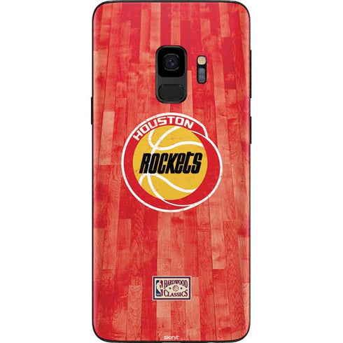 NBA Houston Rockets Hardwood Classics Galaxy S9 Skin