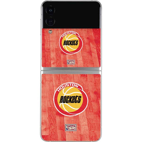 NBA Houston Rockets Hardwood Classics Galaxy Z Flip3 5G Skin