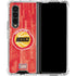 NBA Houston Rockets Hardwood Classics Galaxy Z Fold4 5G Clear Case