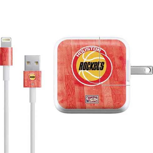 NBA Houston Rockets Hardwood Classics iPad Charger (10W USB) Skin
