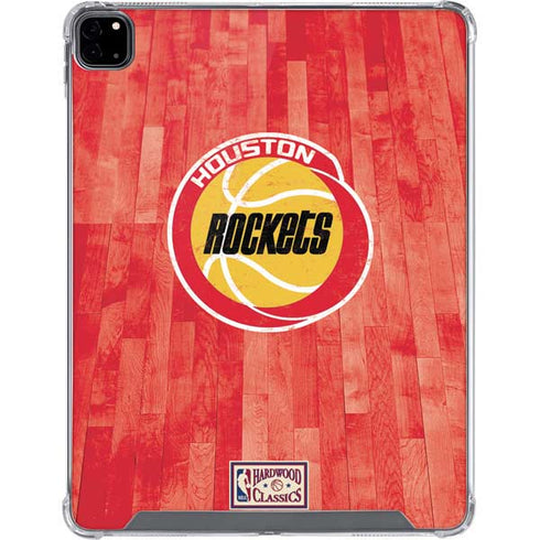 NBA Houston Rockets Hardwood Classics iPad Pro 12.9in (2020) Clear Case