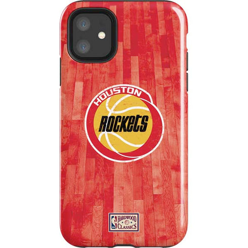 NBA Houston Rockets Hardwood Classics iPhone 11 Impact Case