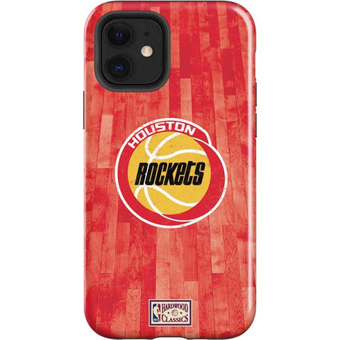 NBA Houston Rockets Hardwood Classics iPhone 12 Impact Case