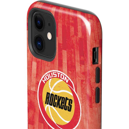 NBA Houston Rockets Hardwood Classics iPhone 12 Impact Case