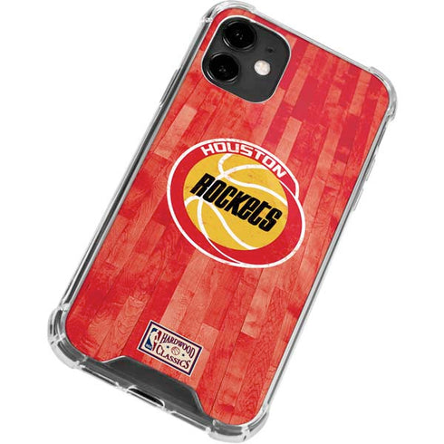 NBA Houston Rockets Hardwood Classics iPhone 12 Mini Clear Case