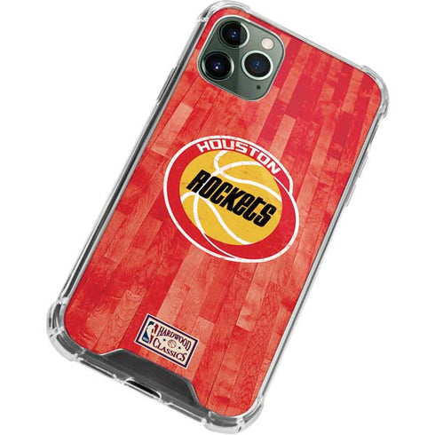 NBA Houston Rockets Hardwood Classics iPhone 12 Pro Clear Case