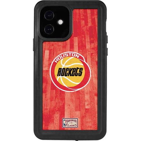 NBA Houston Rockets Hardwood Classics iPhone 12 Waterproof Case