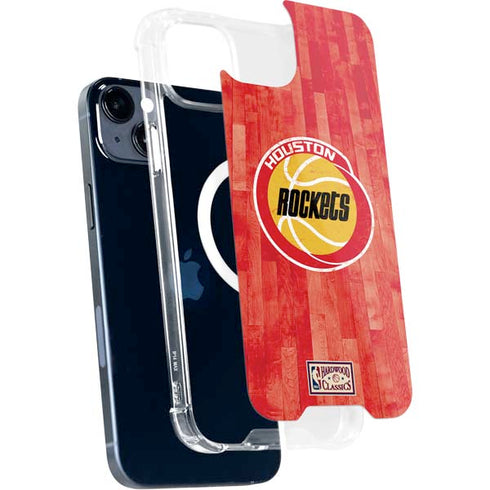 NBA Houston Rockets Hardwood Classics iPhone 15 Plus MagSafe Case