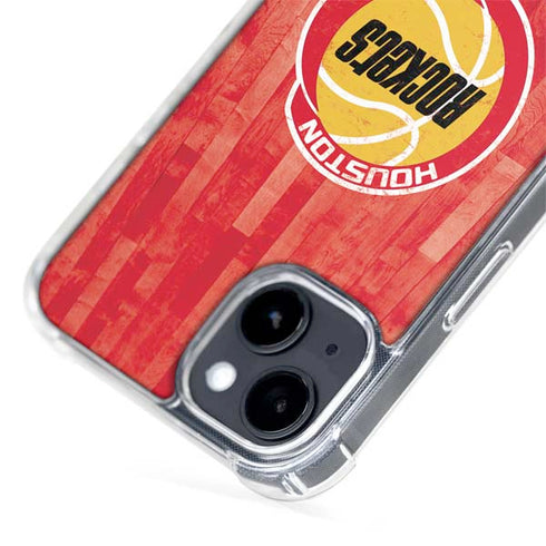 NBA Houston Rockets Hardwood Classics iPhone 15 Plus MagSafe Case