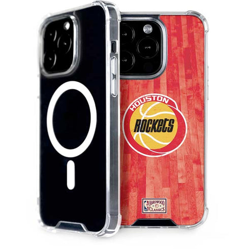 NBA Houston Rockets Hardwood Classics iPhone 15 Pro MagSafe Case