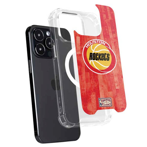 NBA Houston Rockets Hardwood Classics iPhone 15 Pro MagSafe Case