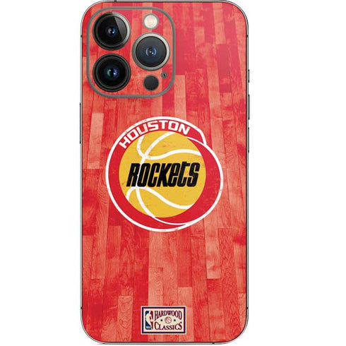 NBA Houston Rockets Hardwood Classics iPhone 14 Pro Skin
