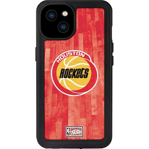 NBA Houston Rockets Hardwood Classics iPhone 15 Plus Waterproof Case