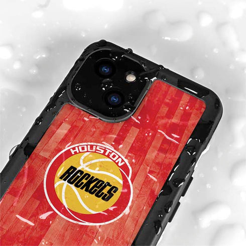 NBA Houston Rockets Hardwood Classics iPhone 15 Waterproof Case