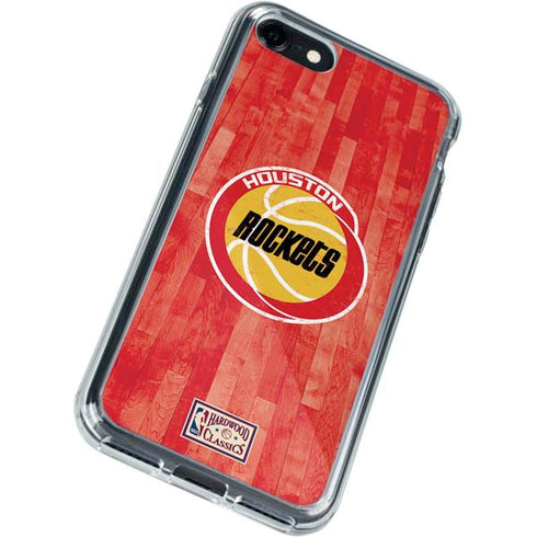 NBA Houston Rockets Hardwood Classics iPhone SE (2nd & 3rd Gen) Clear Case