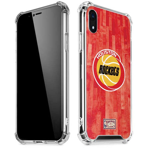 NBA Houston Rockets Hardwood Classics iPhone XR Clear Case