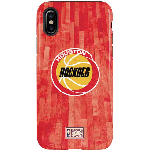 NBA Houston Rockets Hardwood Classics iPhone XS Pro Case