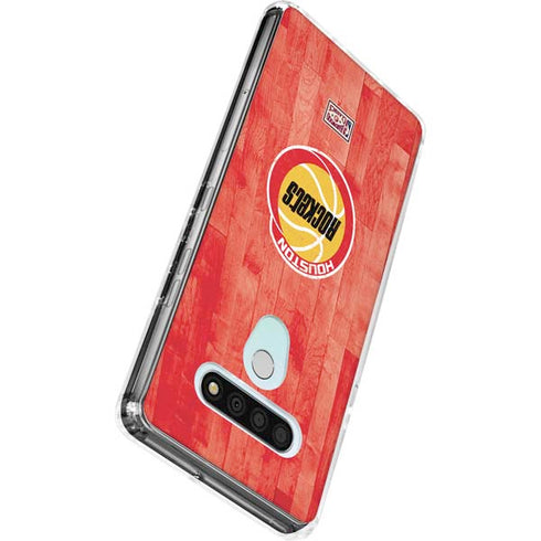 NBA Houston Rockets Hardwood Classics LG Stylo 6 Clear Case
