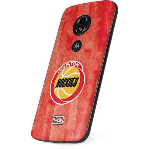 NBA Houston Rockets Hardwood Classics Moto E5 Play Skin
