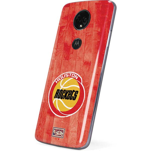 NBA Houston Rockets Hardwood Classics Moto E5 Plus Skin