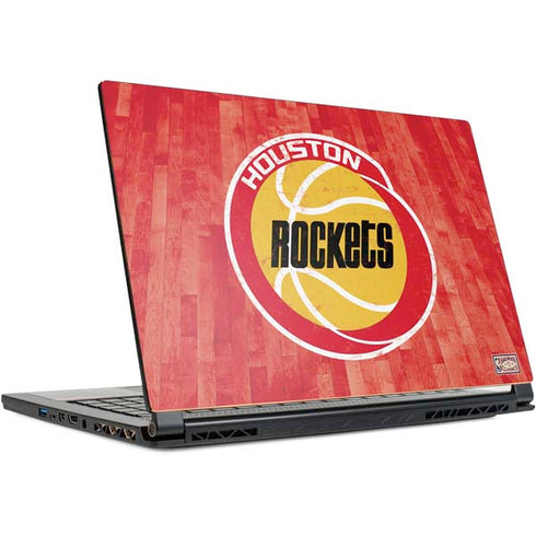 NBA Houston Rockets Hardwood Classics MSI GS65 Stealth Laptop Skin