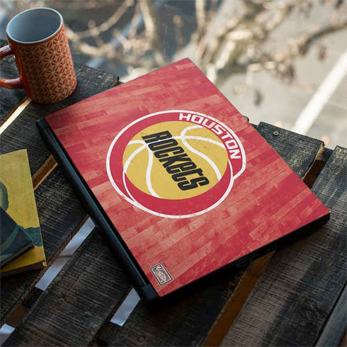 NBA Houston Rockets Hardwood Classics MSI GS65 Stealth Laptop Skin